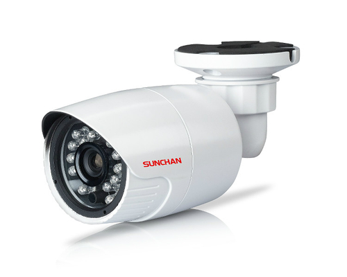 câmera infravermelha da bala do CCTV CMOS de 0.5Lux 0.1Lux HD com suporte SC-851M3 da Corte-Prova