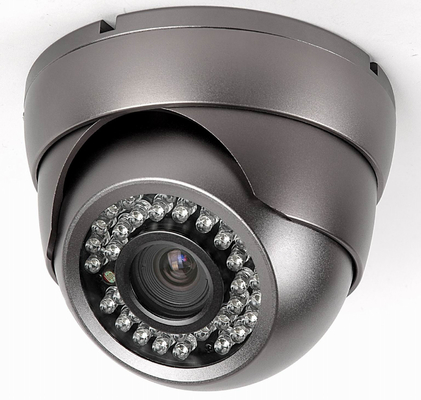 Sistema de segurança da câmera do CCTV do CMOS da segurança da cor do IR da abóbada de HD, câmaras de vigilância internas