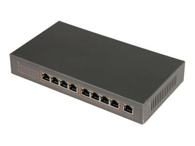 As peças sobresselentes seguras da câmera do CCTV, comprimem o interruptor do ponto de entrada de 8 portos
